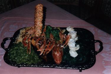 Fischplatte f�r zwei Personen auf Vorbestellung